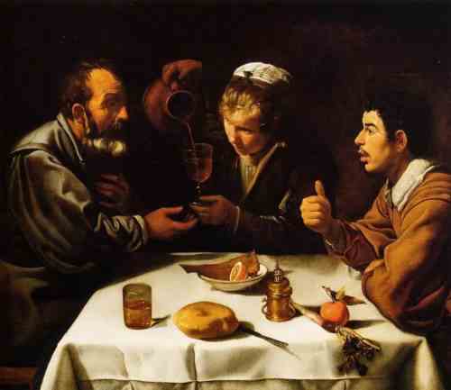 Диего Веласкес, «Крестьянский обед», 1618 г.