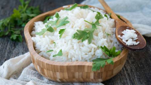 Как интересно приготовить рис на гарнир?