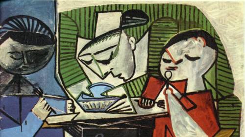 Пабло Пикассо, «Завтрак», 1953 г.